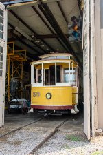 Streetcar #50 gets ready for the day's trips